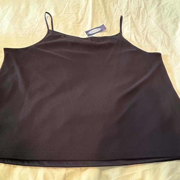 TANK TOP, GREAT FOR FORMAL EVENTS, BLACK, SIZE 4X, FULLY LINED, SPAGHETTI STRAPS - Picture 4 of 10